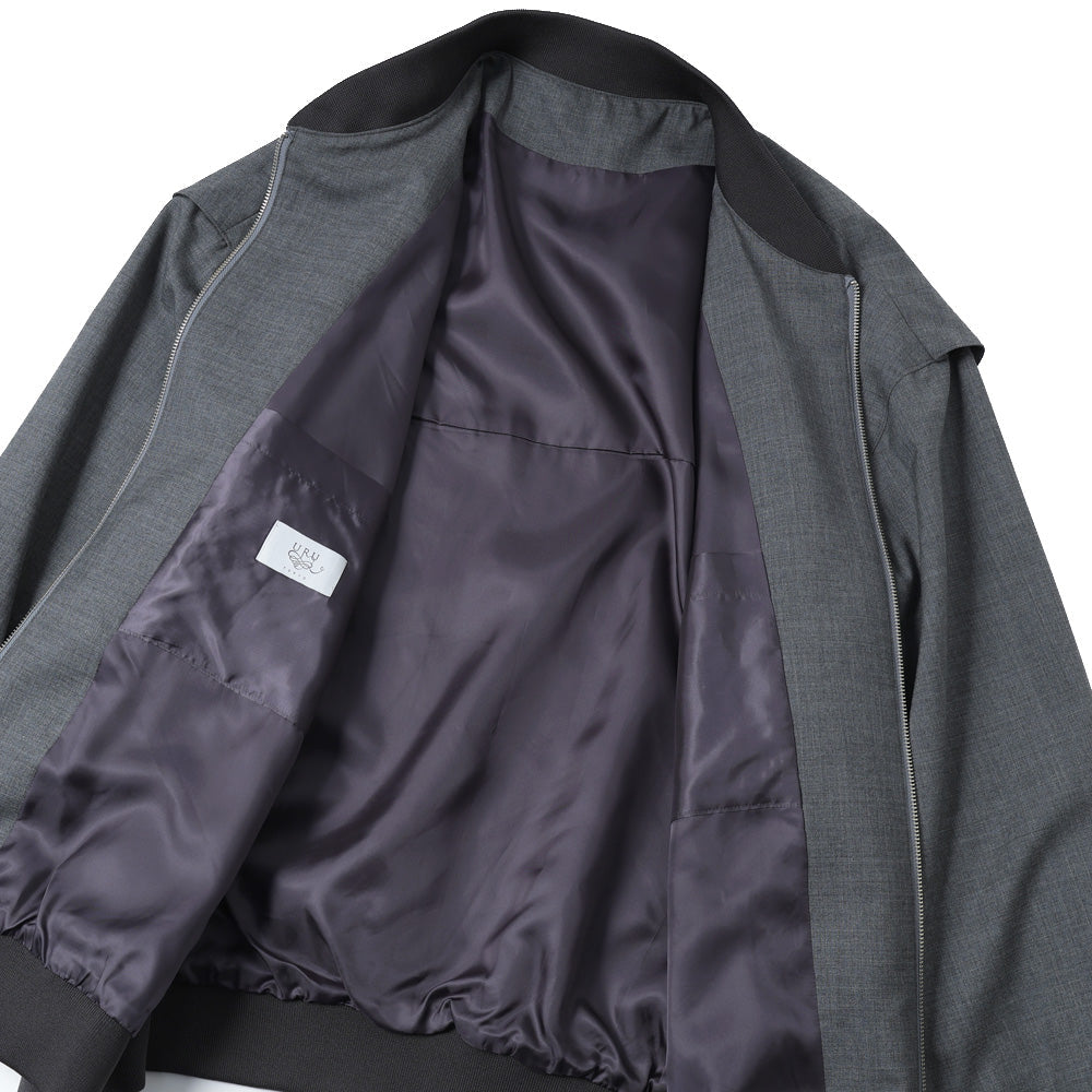 URU TOKYO) ZIP UP OVER BLOUSON (25FWT01) | URU / ジャケット (MEN