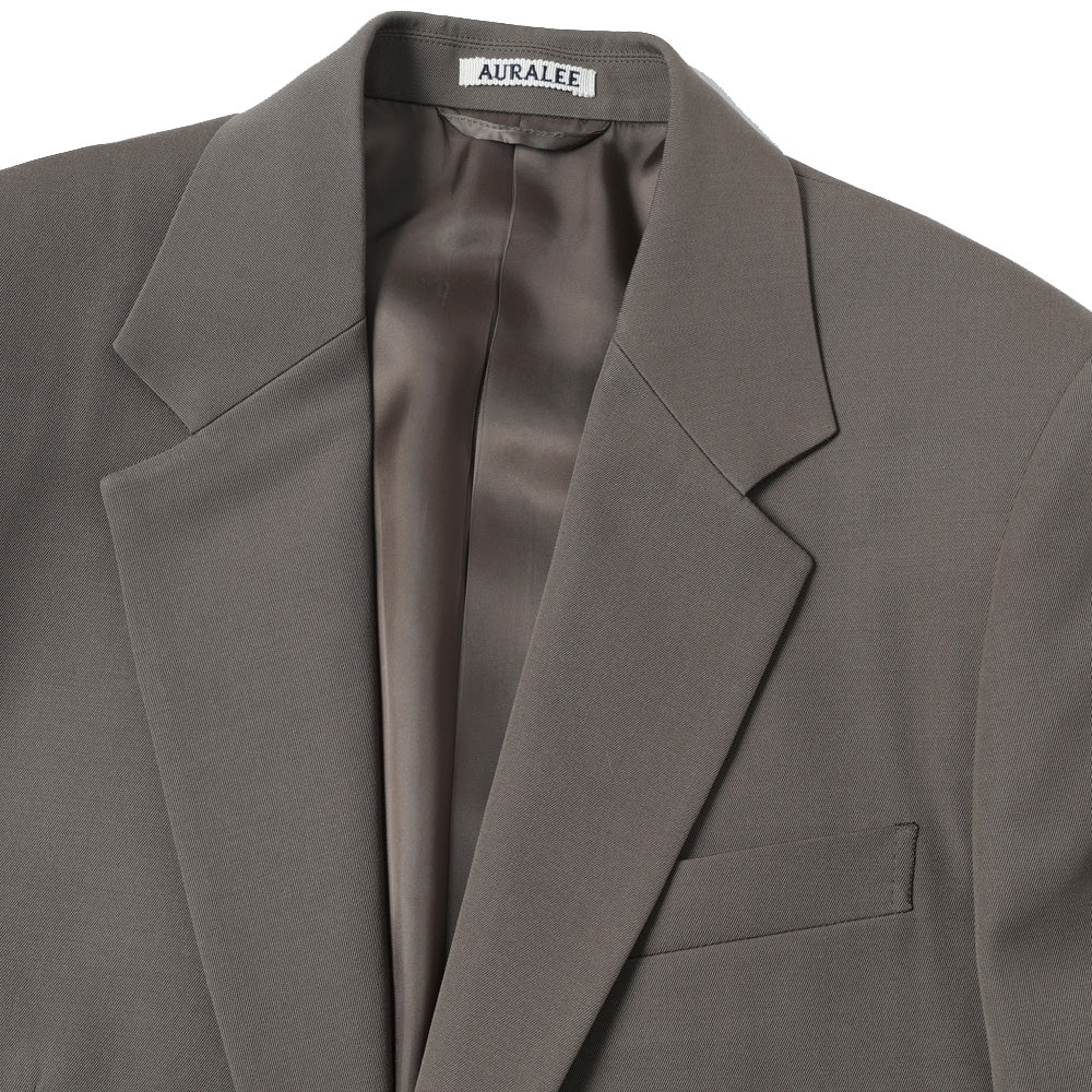 AURALEE) LIGHT WOOL MAX GABARDINE JACKET (A26SJ02MG) | AURALEE