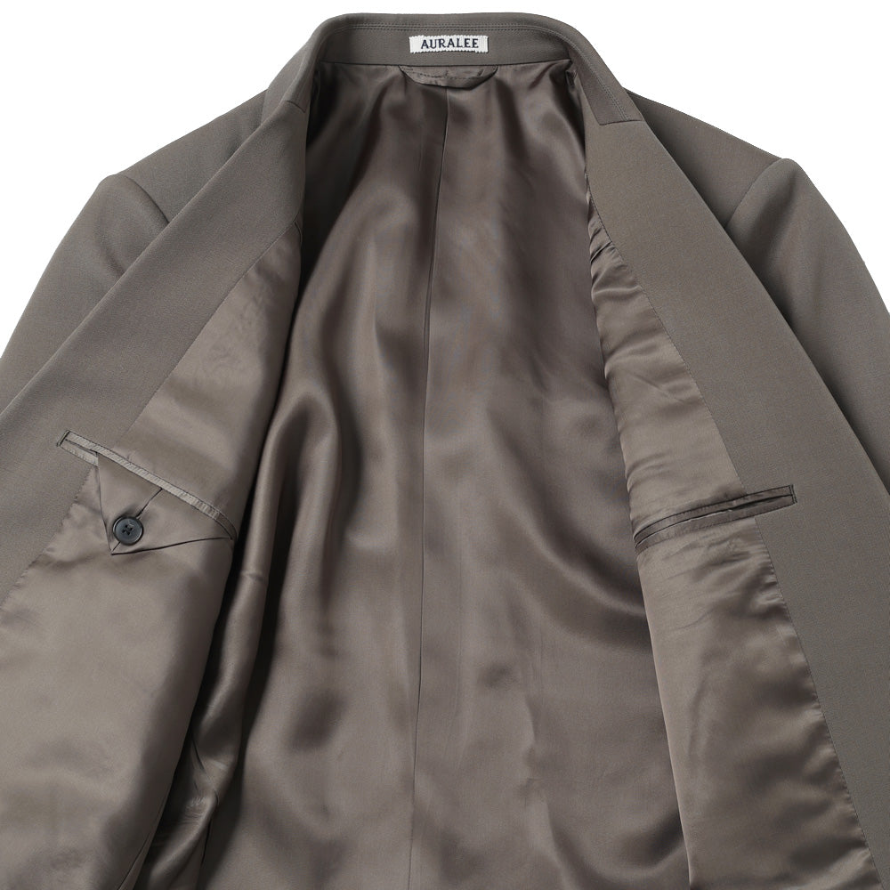 AURALEE) LIGHT WOOL MAX GABARDINE JACKET (A26SJ02MG) | AURALEE