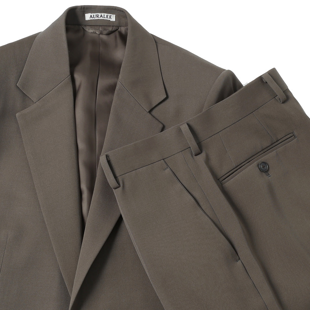 AURALEE) LIGHT WOOL MAX GABARDINE SLACKS (A26SP03MG) | AURALEE