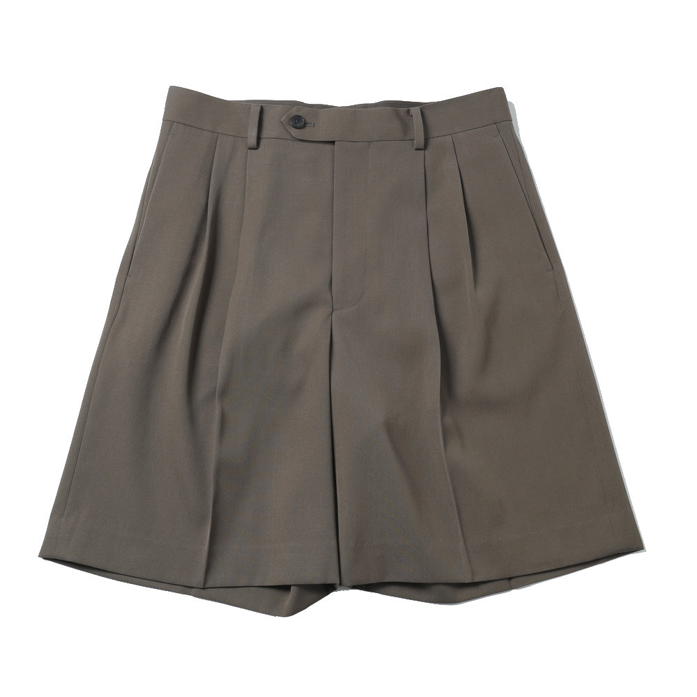 AURALEE) LIGHT WOOL MAX GABARDINE SHORTS (A26SP05MG) | AURALEE