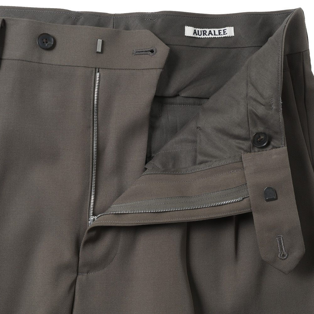 AURALEE) LIGHT WOOL MAX GABARDINE SHORTS (A26SP05MG) | AURALEE