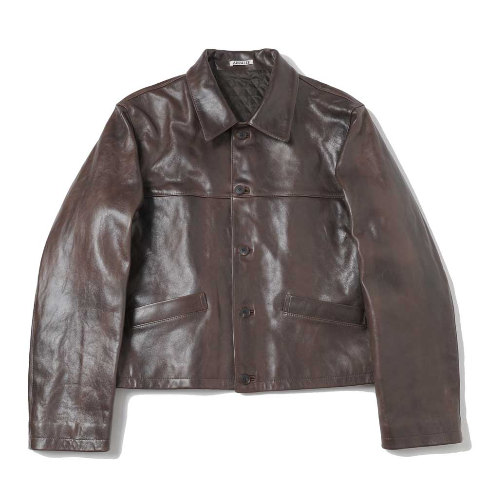 HEAVY LAMB LEATHER BLOUSON