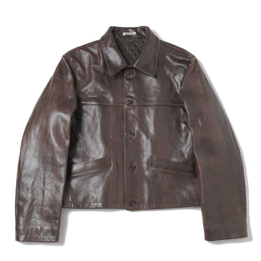 HEAVY LAMB LEATHER BLOUSON