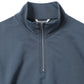 ELASTIC HIGH GAUGE SWEAT HALF ZIP P/O