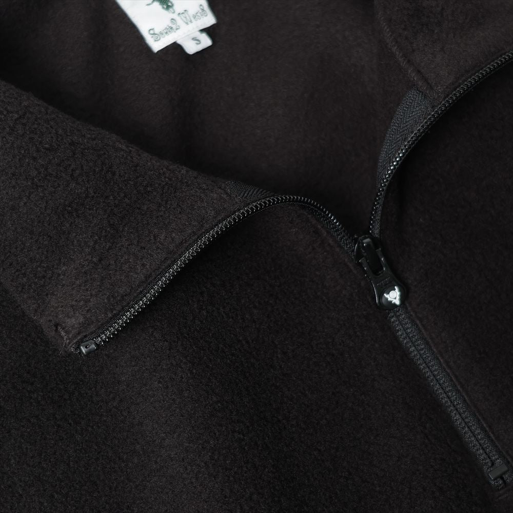 South2 West8 (サウスツー ウエストエイト) Half Zipped Shirt - Poly