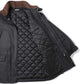 WOOL FULLING FLANNEL PADDED OVEER BLOUSON