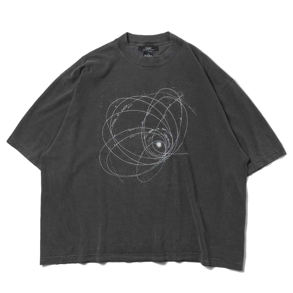 PIGMENT DROPSHOULDER T-SHIRT(UNIVERSE)