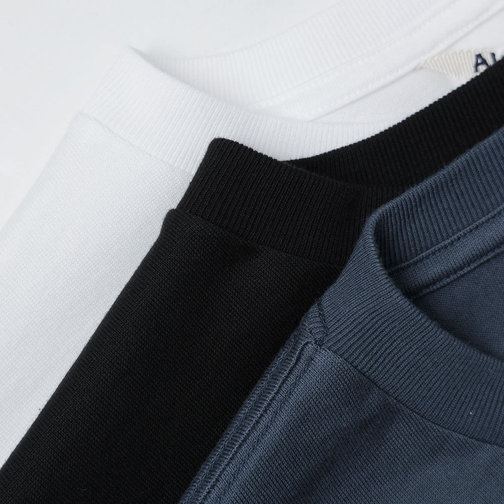 AURALEE(オーラリー) LUSTER PLAITING L/S TEE (A00P01GT) | AURALEE