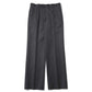 BLUEFACED WOOL NARROW SLACKS