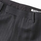 BLUE FACED WOOL NARROW SLACKS