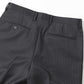 BLUE FACED WOOL NARROW SLACKS