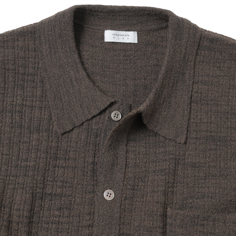 Crepe Knit Shirt