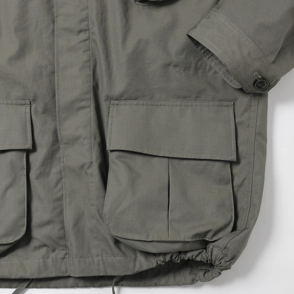 TROOPER HOODED JACKET COTTON RIPSTOP WITH WINDSTOPPER