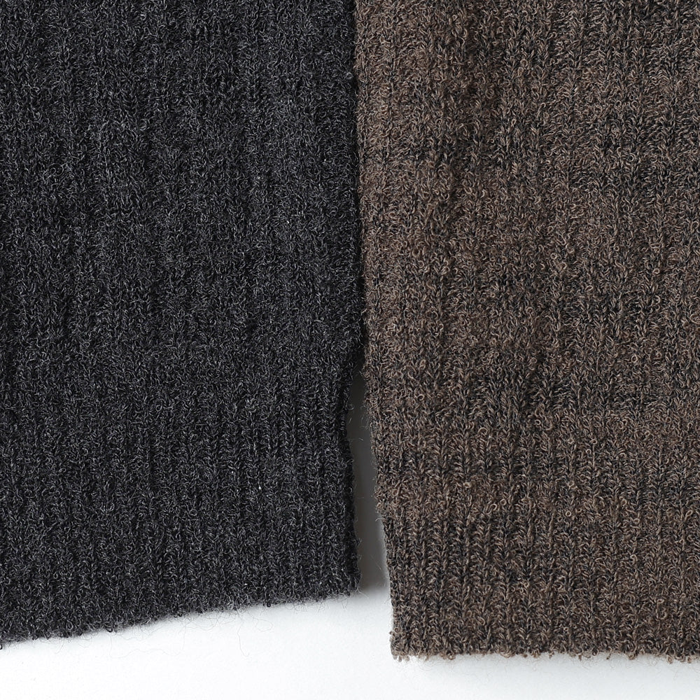 crepuscule(クレプスキュール)Crepe Knit Shirt (2601-006