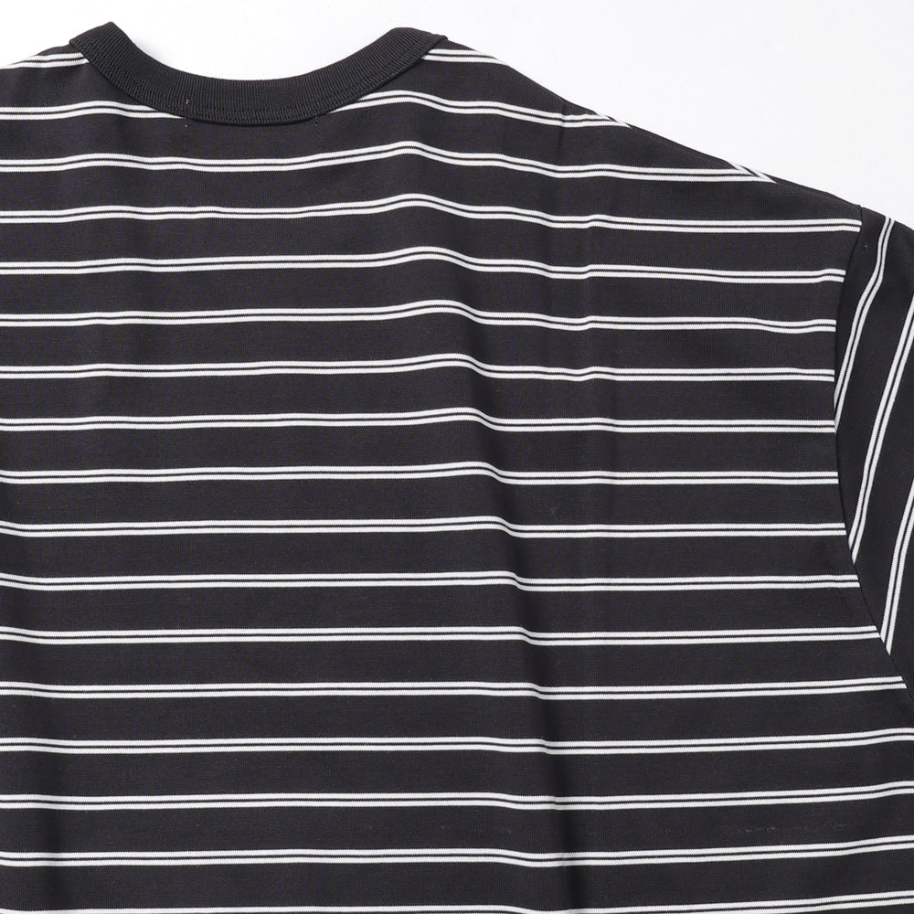 Graphpaper) Tri Spun Border L/S Tee (GU261-70121B) | Graphpaper