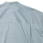 Silicon Poplin Oversized Band Collar Shirt