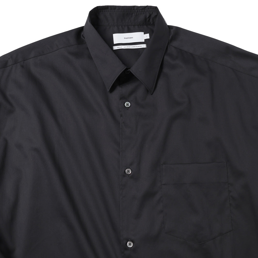 Silicon Poplin Oversized Regular Collar Shirt