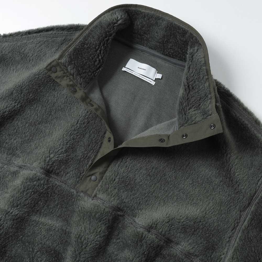 Graphpaper) Wool Boa Pullover (GU253-30475) | Graphpaper