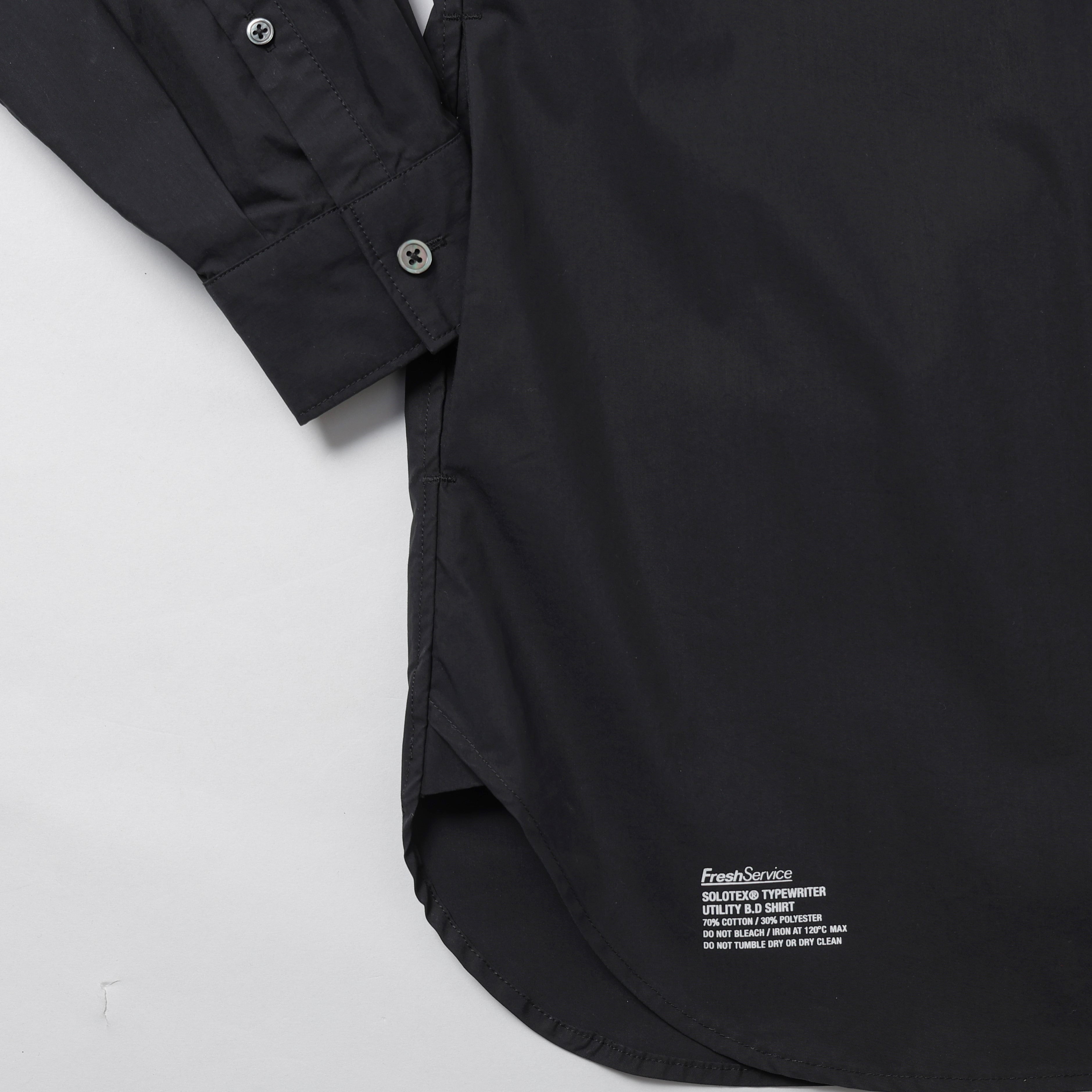 FreshService) SOLOTEX® TYPEWRITER UTILITY L/S BD SHIRT (FSC261