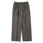 DOUBLE PLEATED EASY TROUSERS ORGANIC WOOL VIYELLA