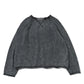 Vintage Washed Pullover Knit Sweater