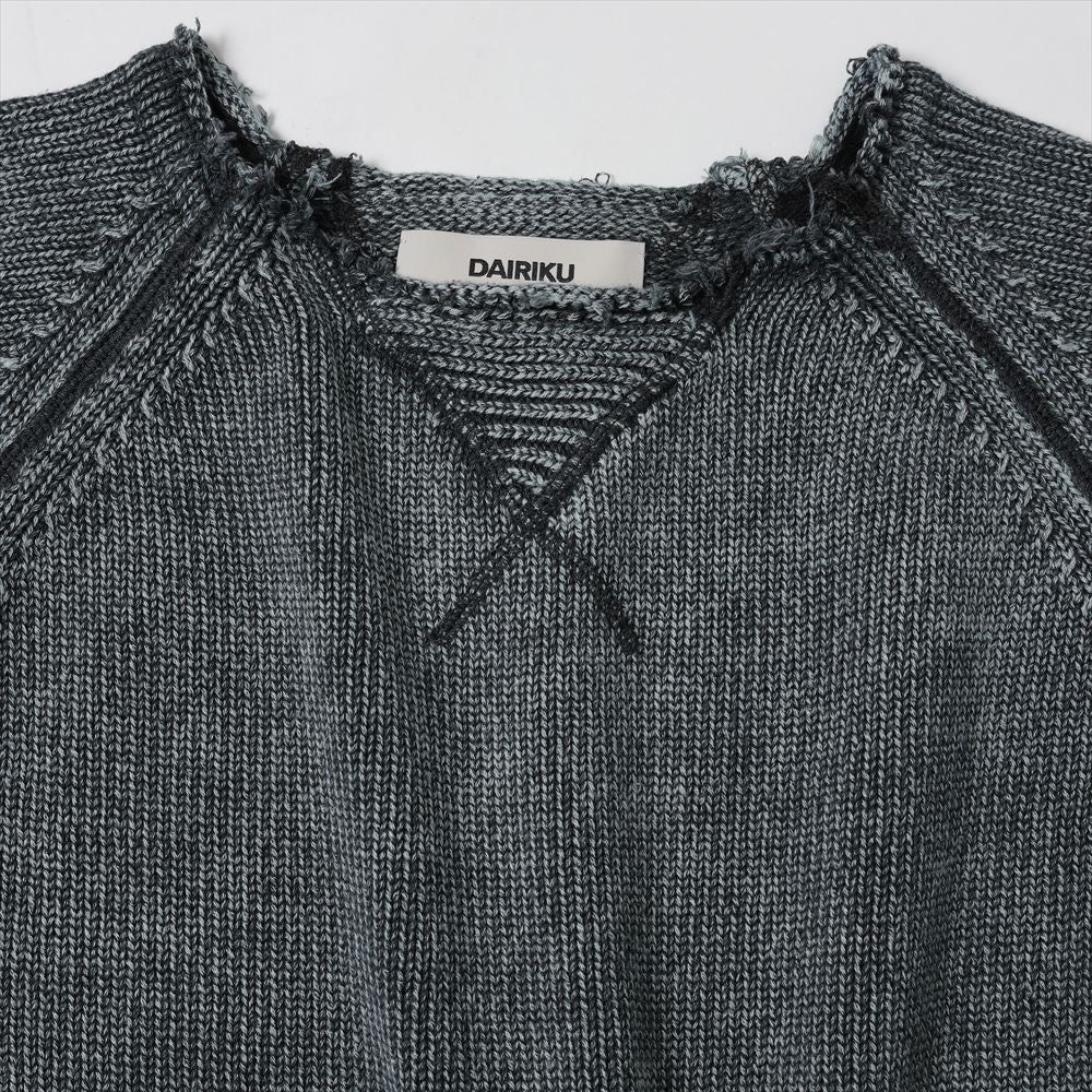 トップス DAIRIKU Vintage Pullover Knit Sweater DAIRIKU | ヴィンテージPulloverニット - KNOCK OUT 247