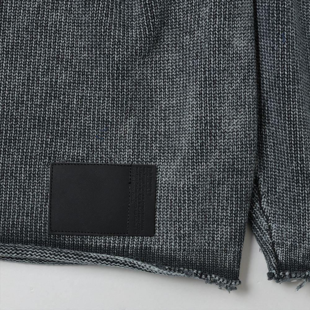 Vintage Washed Pullover Knit Sweater