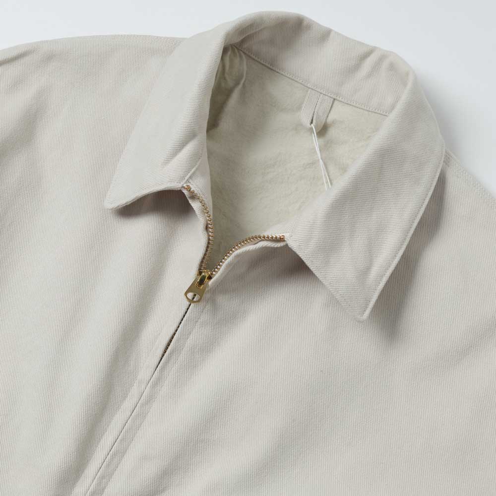 COMOLI) コットンツイル ジップショートジャケット (C03-01032