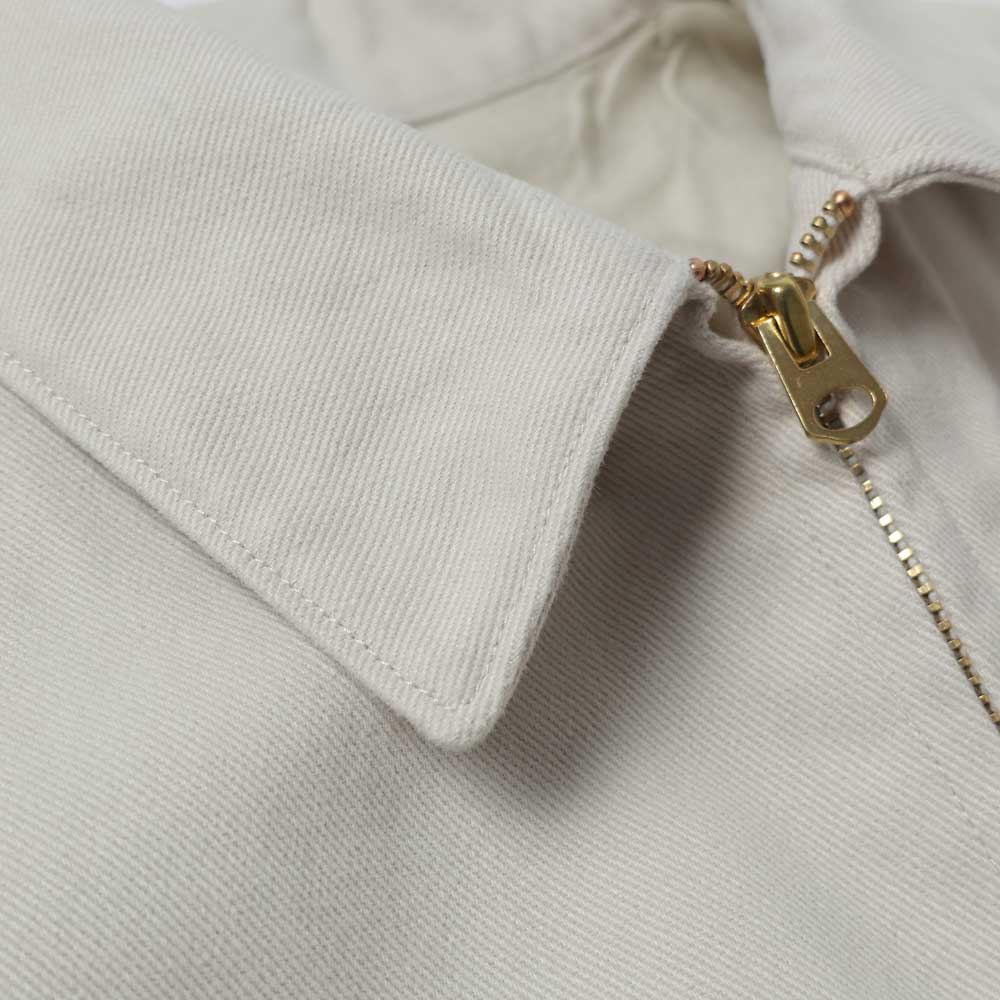 COMOLI) コットンツイル ジップショートジャケット (C03-01032