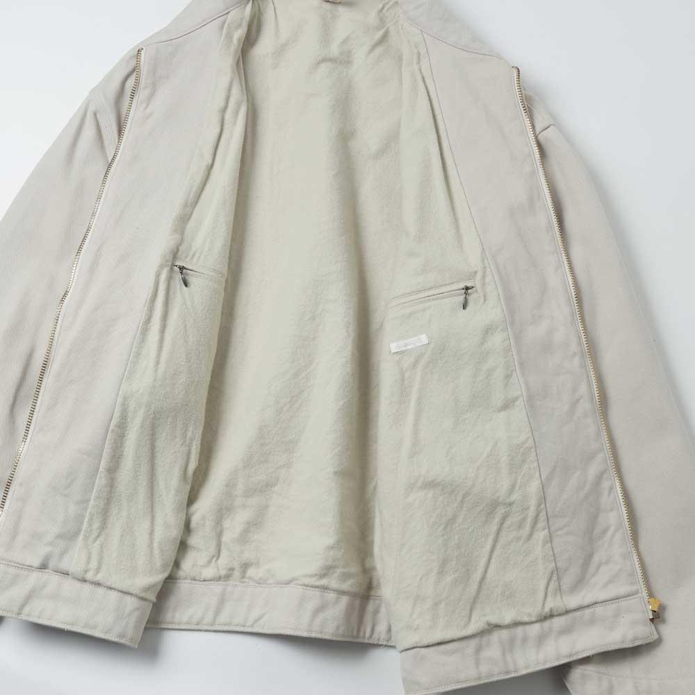 COMOLI) コットンツイル ジップショートジャケット (C03-01032