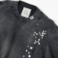 EMBELLISHED BLEACHED PULLOVER