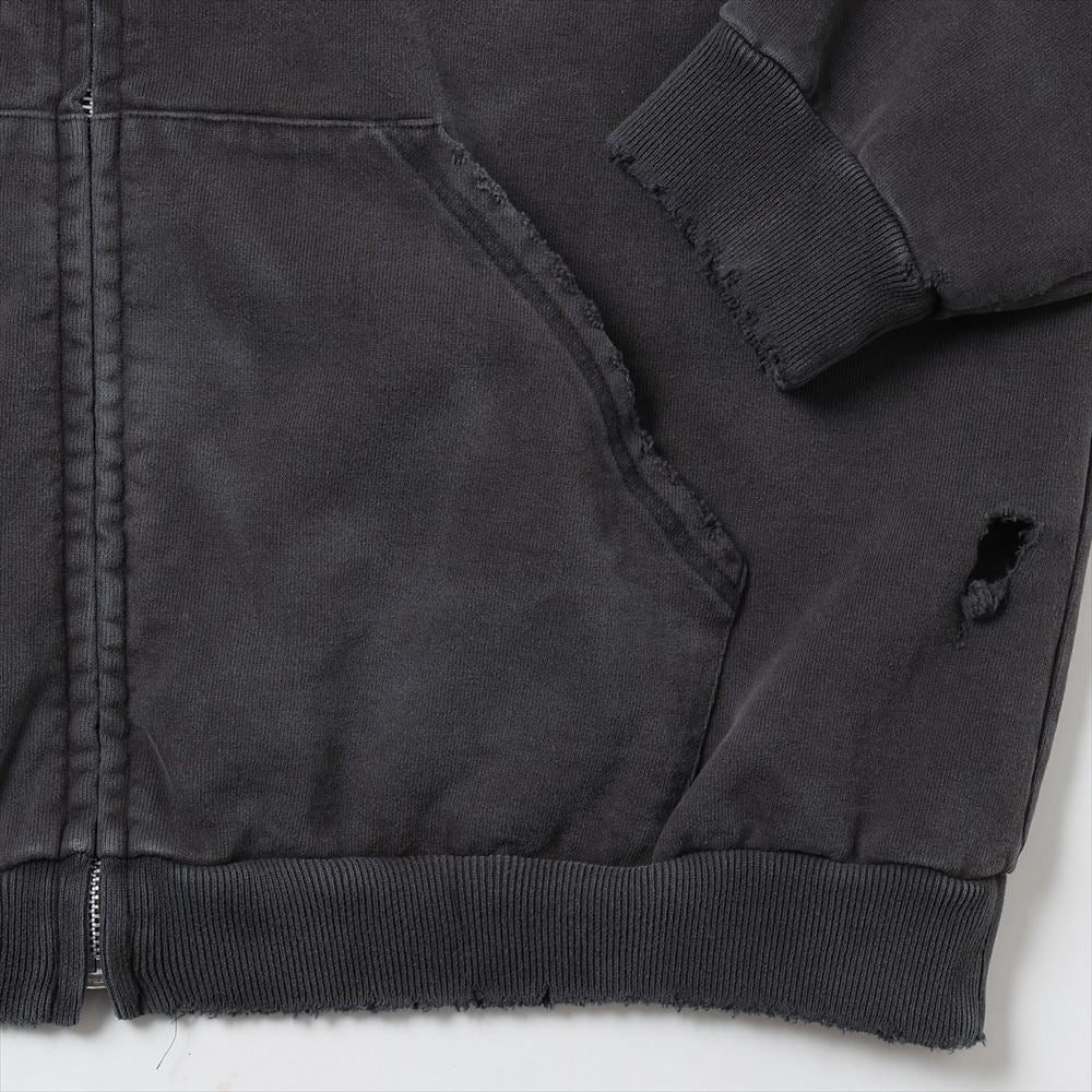 New Manual) VINTAGE WASHED ZIP HOODIE (2026SS-CS2-YT) | New Manual