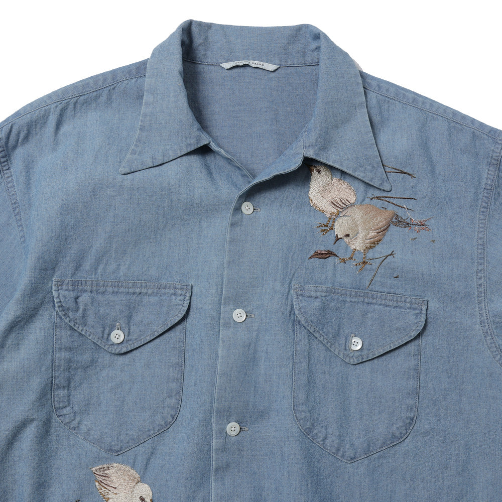 SWALLOW COLLAR SPORTS SHIRTS Long-sleeve (Hiyoko)