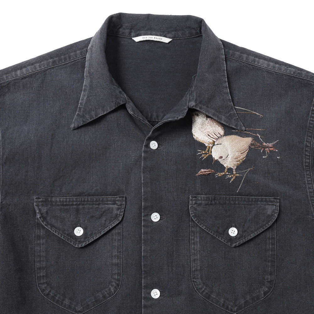 SWALLOW COLLAR SPORTS SHIRTS Long-sleeve (Hiyoko)