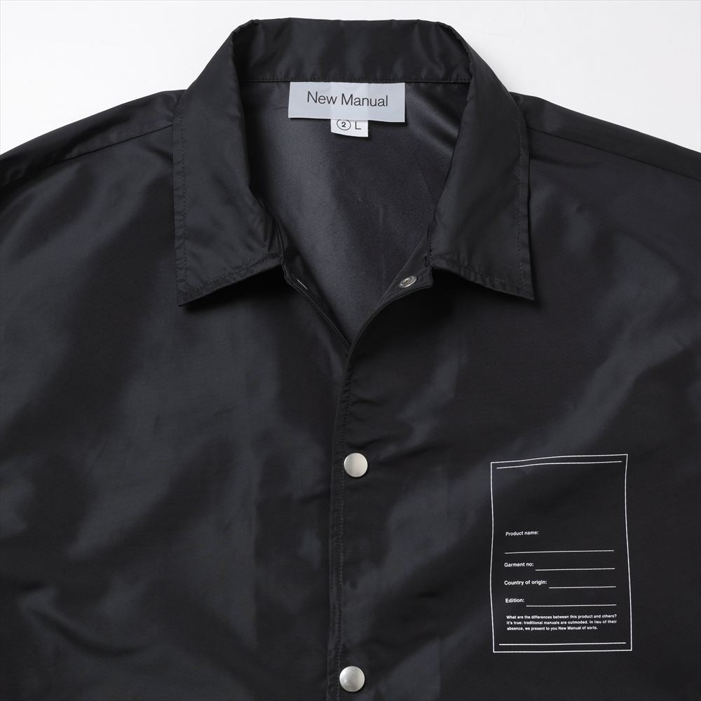 New Manual) COACH JACKET (2026SS-JK2-YT) | New Manual / ジャケット