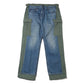綿デニム×綿リップストップ 製品加工 Levi's Wネーム P202