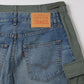 綿デニム×綿リップストップ 製品加工 Levi's Wネーム P202