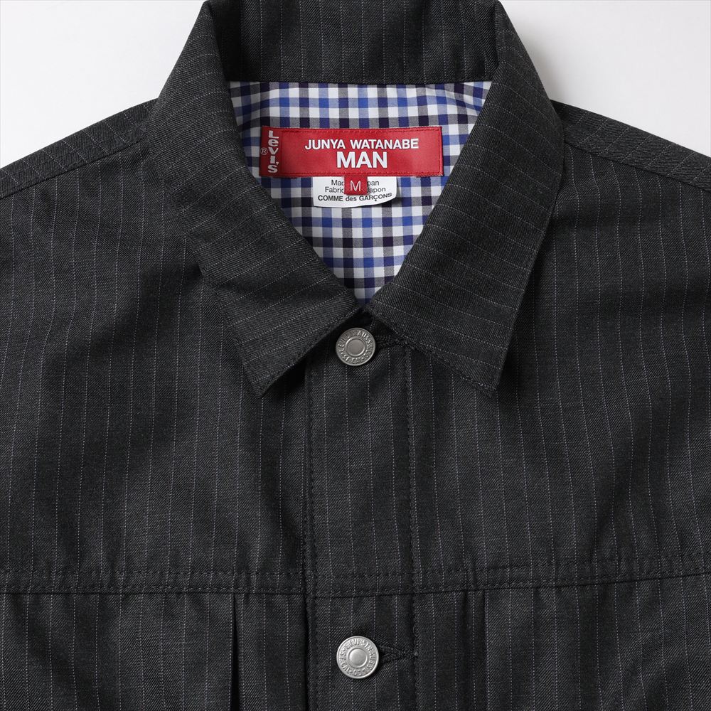 Ester viscose stripe Levi's W name