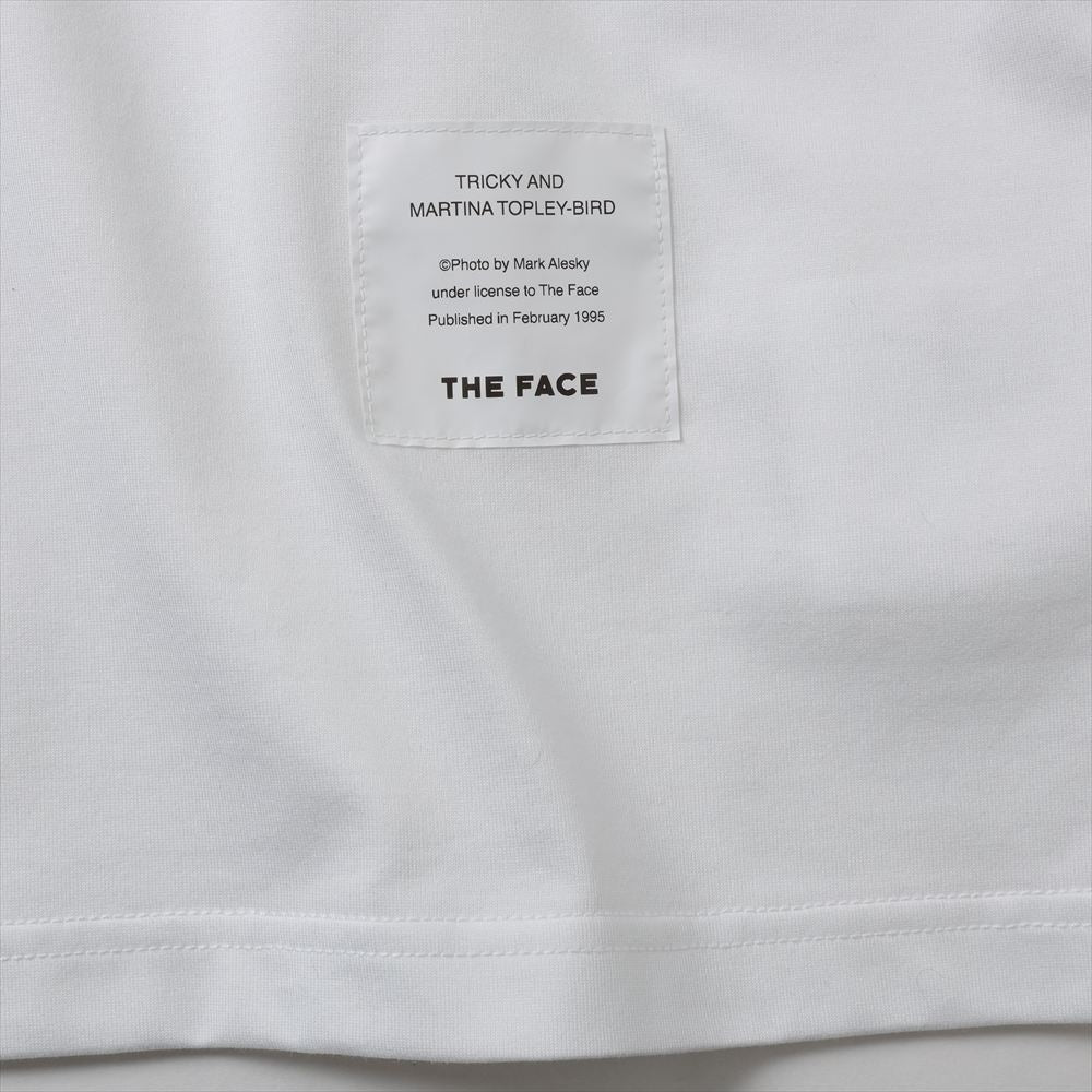 High-density cotton jersey product print: THE FACE TRICKY AND MARTINA TOPLEY-BIRD T003