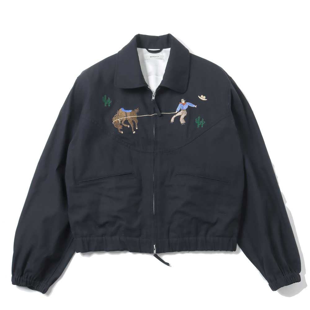 MATSUFUJI(マツフジ)Embroidery Red Ear Denim Jacket (M251-0103A 