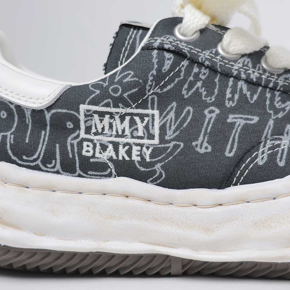 Maison MIHARA YASUHIRO - (BLAKEY) OG Sole Graffiti Printed Low-top