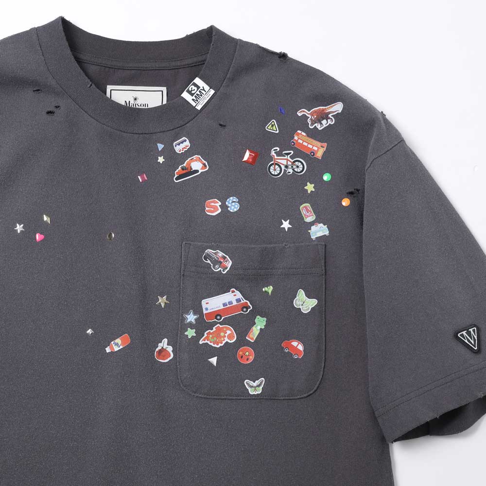 Maison MIHARA YASUHIRO(メゾンミハラヤスヒロ) - KIDS STICKER TEE