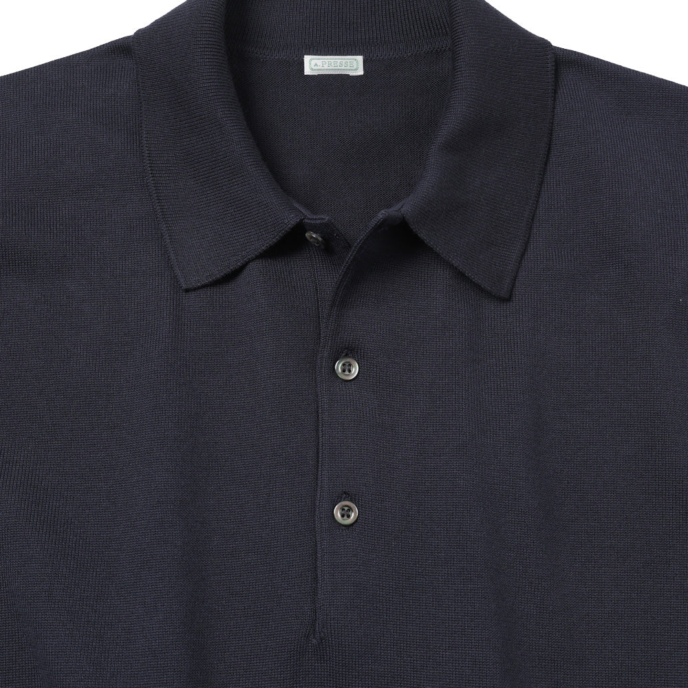 Cotton Knit S/S Polo Shirts