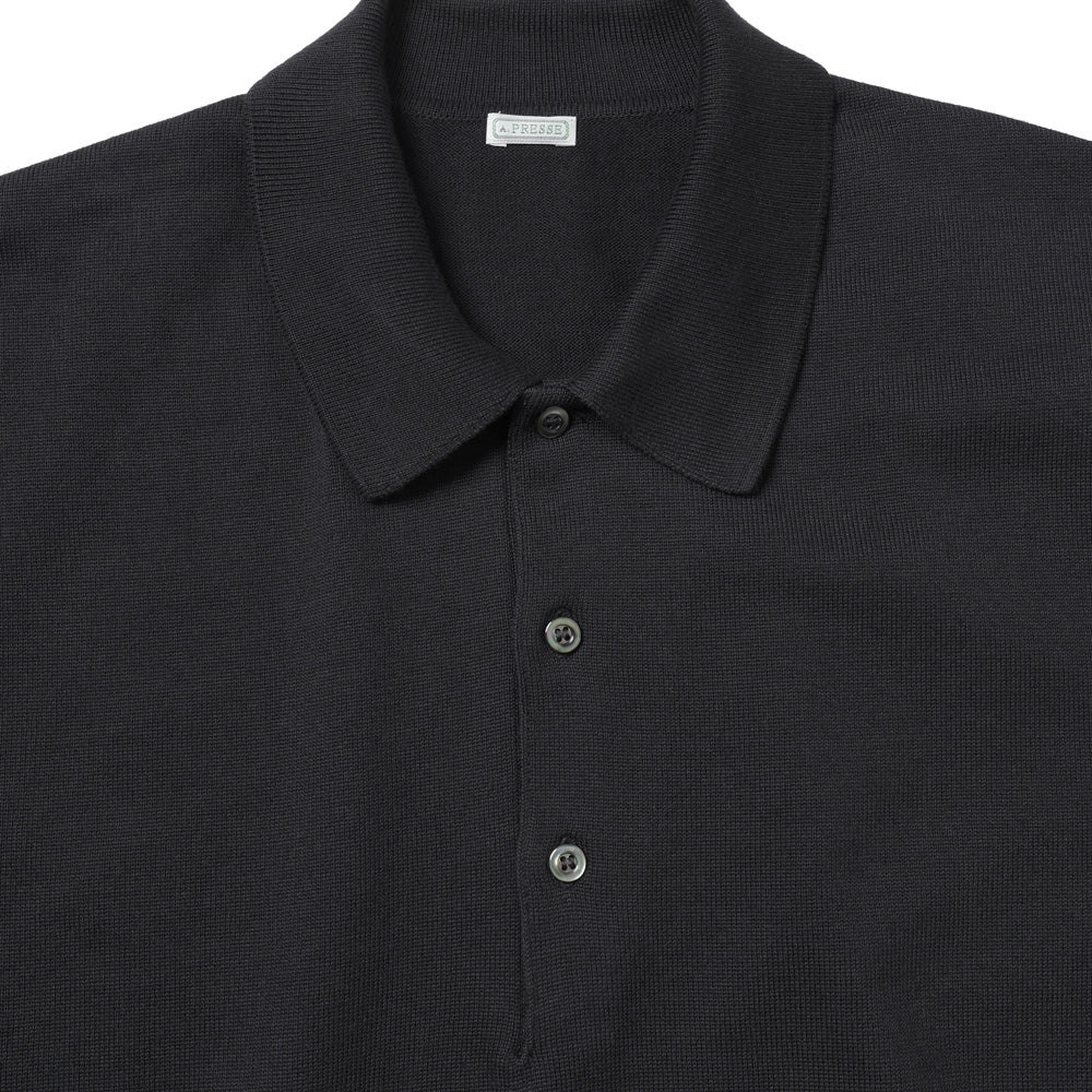 Cotton Knit S/S Polo Shirts