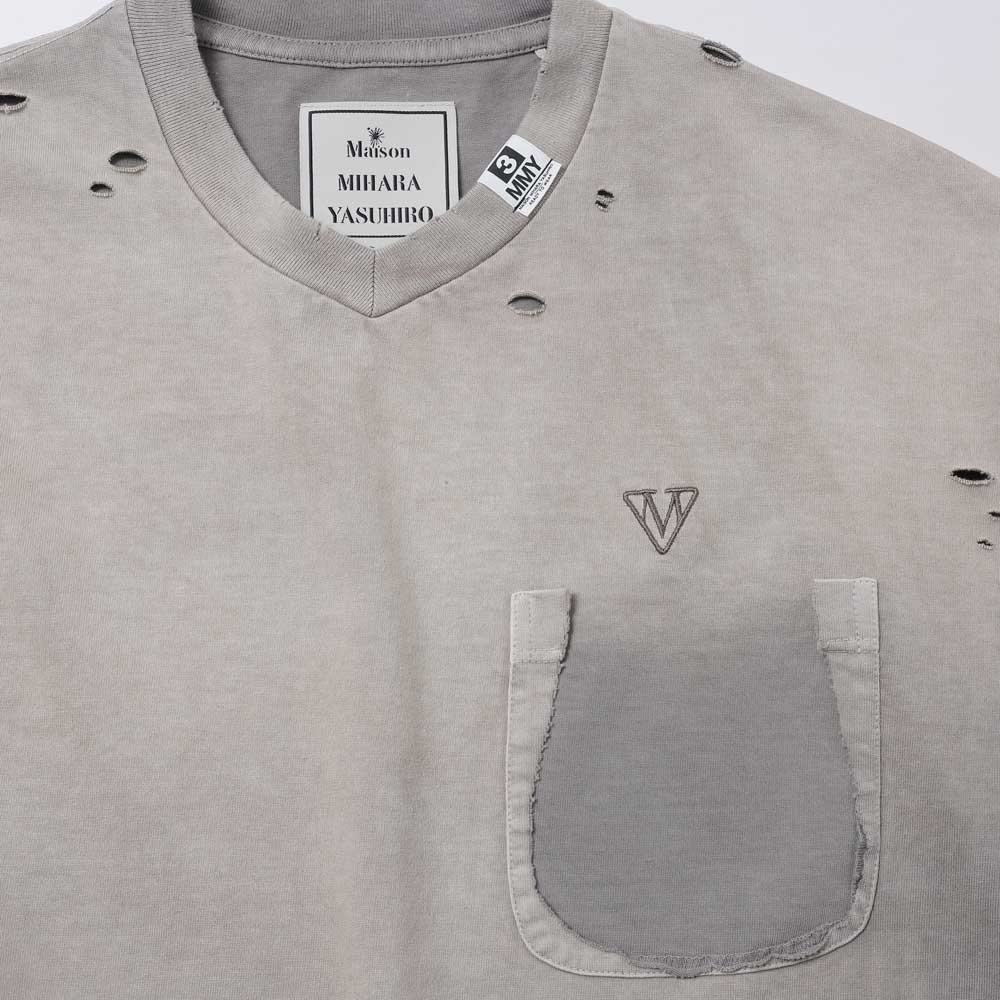 Maison MIHARA YASUHIRO(メゾンミハラヤスヒロ) - SUN FADED V NECK