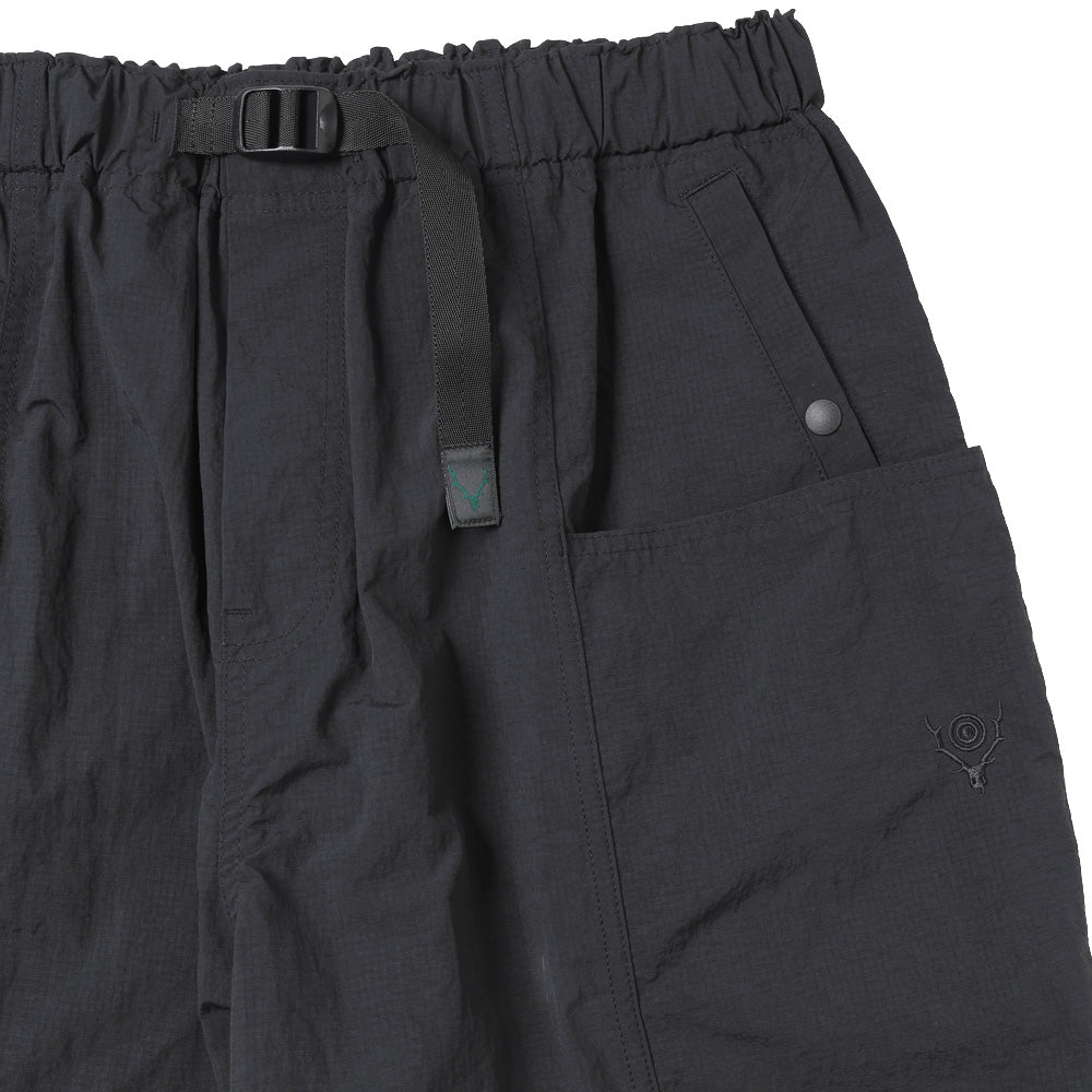 South2 West8 Belted Pants 中綿パンツ L ブラック South2 West8 (サウスツー ウエストエイト) Belted C.S.Pant - Nylon
