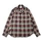 PLAID OPEN COLLOR SHIRTS