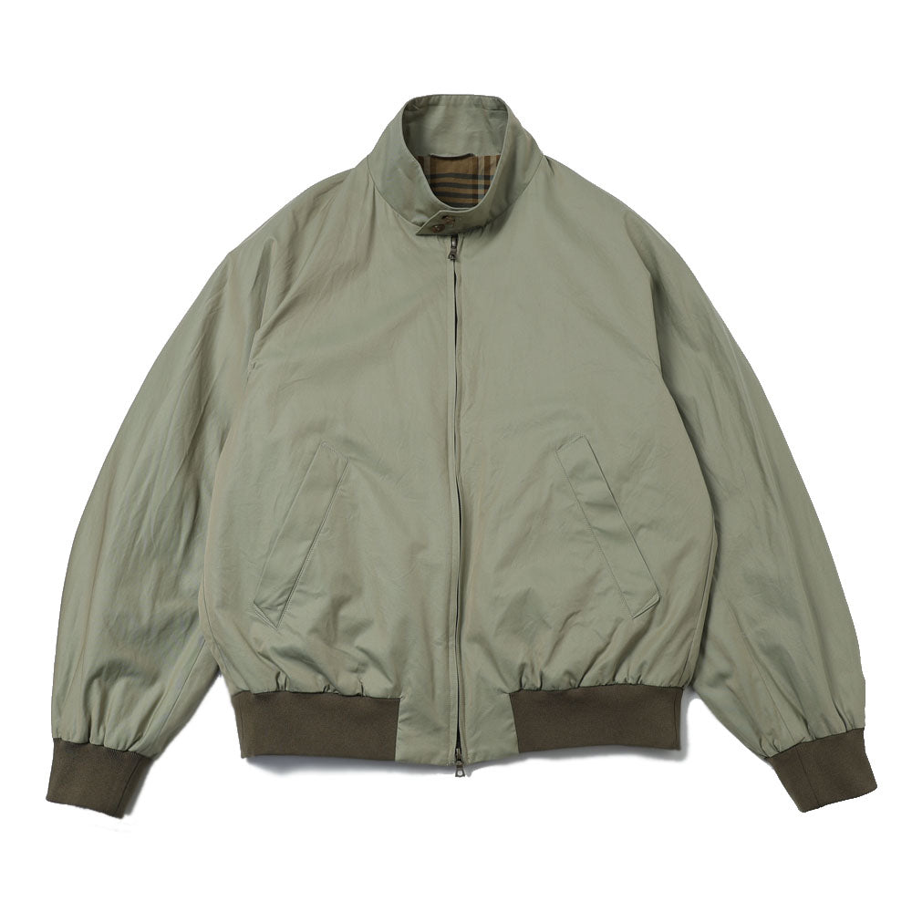 Cotton Gabardine Harrington Jacket