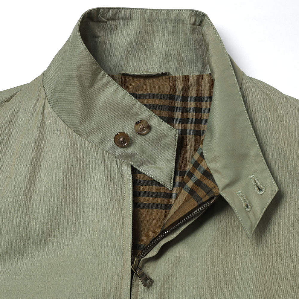 Cotton Gabardine Harrington Jacket